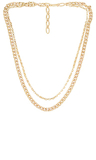 Ожерелье layered chain - Amber Sceats