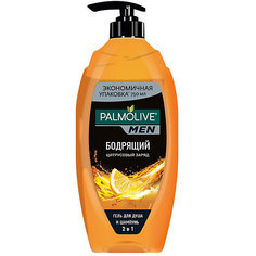 Гель для душа Palmolive For Men цитрусовый заряд бодрящий, 750 мл