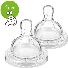 Соска Philips Avent Anti-colic медленный поток с 1 мес, 2 шт