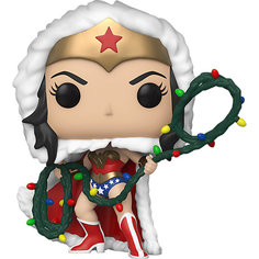 Фигурка Funko POP! Vinyl: DC: Holiday: Чудо-женщина с лассо, 50652