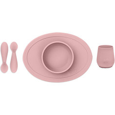 Набор посуды Ezpz First Food Set нежно-розовый