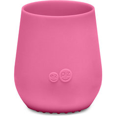 Силиконовая кружка Ezpz Tiny Cup розовая