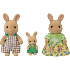 Игровой набор Sylvanian Families Семья Солнечных кроликов, 3 фигурки Эпоха Чудес