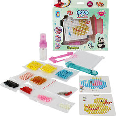 Мозаика 1toy Aqua Pixels "Зоопарк", 347 деталей (водная)