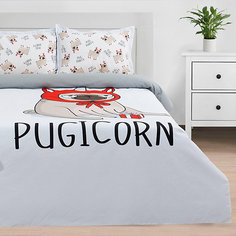 Комплект постельного белья 1,5 спальный Этель Pugicorn