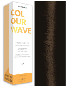 Domix, Профессиональная перманентная крем-краска Colour Wave, 100 мл (103 оттенка) 7.8 Cool Brown Blond/Холодный коричневый блонд Malecula