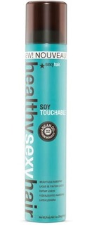 Domix, Профессиональный лак для волос подвижной фиксации Soy Touchable Weightless Hairspray, 310 мл