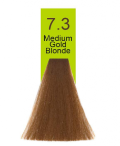 Domix, Краска для волос Oil Cream Color, 100 мл (97 тонов) 7.3 Средний золотистый блондин