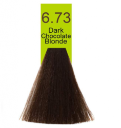 Domix, Краска для волос Oil Cream Color, 100 мл (97 тонов) 6.73 Темный шоколадный блондин