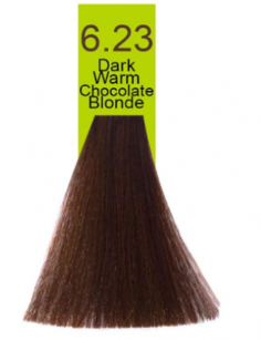 Domix, Краска для волос Oil Cream Color, 100 мл (97 тонов) 6.23 Темный теплый шоколадный блондин