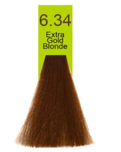 Domix, Краска для волос Oil Cream Color, 100 мл (97 тонов) 6.34 Темный золотистый медный блондин