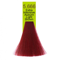 Domix, Краска для волос Oil Cream Color, 100 мл (97 тонов) 5.666 Экстра-яркий красный светло каштановый