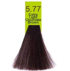Domix, Краска для волос Oil Cream Color, 100 мл (97 тонов) 5.77 Экстра светлый шоколадный каштановый