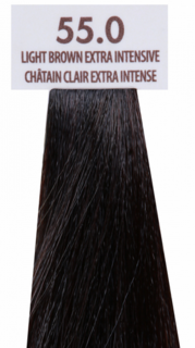 Domix, Краска для волос Oil Cream Color, 100 мл (97 тонов) 55.0 Светлый экстра-яркий каштановый