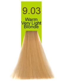 Domix, Краска для волос Oil Cream Color, 100 мл (97 тонов) 9.03 Очень светлый теплый блондин