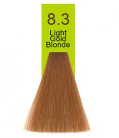 Domix, Краска для волос Oil Cream Color, 100 мл (97 тонов) 8.3 Светлый золотистый блондин