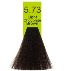 Domix, Краска для волос Oil Cream Color, 100 мл (97 тонов) 5.73 Светлый шоколадный каштановый