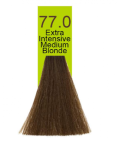 Domix, Краска для волос Oil Cream Color, 100 мл (97 тонов) 77.0 Средний экстра яркий блондин