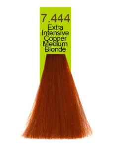 Domix, Краска для волос Oil Cream Color, 100 мл (97 тонов) 7.444 Экстра яркий медный средний блондин