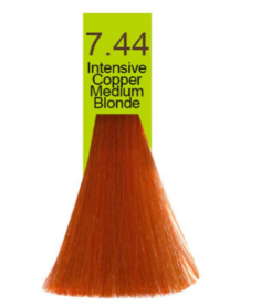 Domix, Краска для волос Oil Cream Color, 100 мл (97 тонов) 7.44 Яркий медный средний блондин