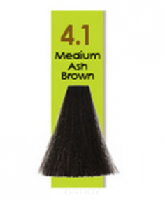 Domix, Краска для волос Oil Cream Color, 100 мл (97 тонов) 4.1 Средний пепельный каштановый
