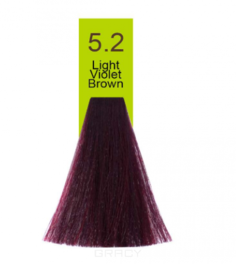 Domix, Краска для волос Oil Cream Color, 100 мл (97 тонов) 5.2 Светлый радужный каштановый