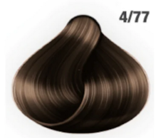 Domix, Стойкая краска для волос, 60 мл (92 тона) 4/77 Средне-коричневый интенсивно-коричневый Awesome Colors