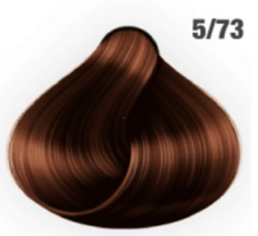 Domix, Стойкая краска для волос, 60 мл (92 тона) 5/73 Светло-коричневый коричнево- золотистый Awesome Colors
