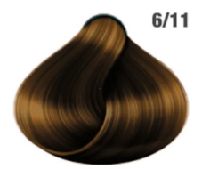Domix, Стойкая краска для волос, 60 мл (92 тона) 6/11 Темно-русый интенсивно пепельный Awesome Colors