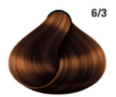 Domix, Стойкая краска для волос, 60 мл (92 тона) 6/3 Темно-русый золотой Awesome Colors