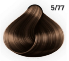 Domix, Стойкая краска для волос, 60 мл (92 тона) 5/77 Светло-коричневый интенсивно-коричневый Awesome Colors