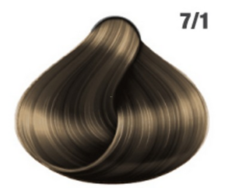 Domix, Стойкая краска для волос, 60 мл (92 тона) 7/1 Средне-русый пепельный Awesome Colors