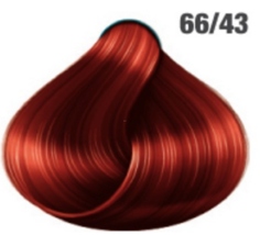 Domix, Стойкая краска для волос, 60 мл (92 тона) 66/43 Интенсивный темно-русый крacно-золотистый Awesome Colors