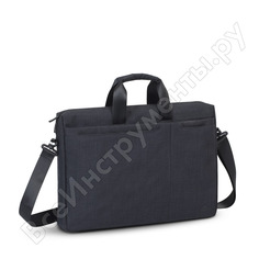 Сумка для ноутбука и документов rivacase laptop bag black, 17.3" 8355