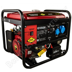 Бензиновый генератор dde g550e 917-415