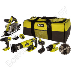 Набор инструментов ryobi one+ r18ck4-252s 5133003578