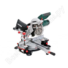 Торцовочная пила metabo kgs 216 m + диск 690827000