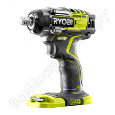 Бесщеточный аккумуляторный ударный гайковерт ryobi r18iw7-0 5133004220