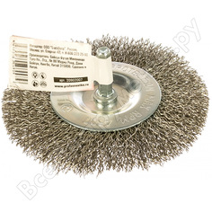Щетка дисковая по нержавейке 100 мм для дрелей профоснастка 20902007