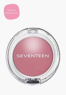 Румяна Seventeen Seventeen. матовые NATURAL MATTE SILKY BLUSHER т.04 роза, 5 г