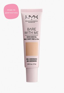 Тональное средство Nyx Professional Makeup Bare With Me Tinted Skin Veil, оттенок 03, Natural Soft Beige, 27 мл