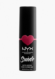 Помада Nyx Professional Makeup Suede Matte Lipstick Матовая, оттенок 31, Cherry Skies, 3,5 г