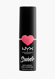 Помада Nyx Professional Makeup Suede Matte Lipstick Матовая, оттенок 26, LifeS A Beach, 3,5 г