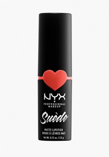 Помада Nyx Professional Makeup Suede Matte Lipstick Матовая, оттенок 29, Orange County, 3,5 г