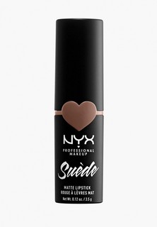 Помада Nyx Professional Makeup Suede Matte Lipstick Матовая, оттенок 35, Downtown Beauty, 3,5 г