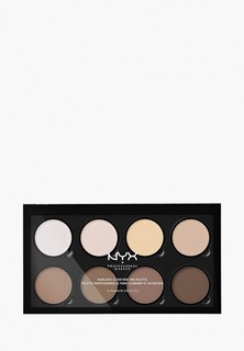 Палетка для лица Nyx Professional Makeup Highlight & Contour Pro Palette для контурирования, оттенок 01, 21.6 г