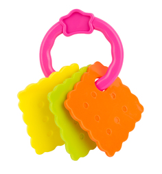 Развивающая игрушка Zhorya пластинки на розовом кольце