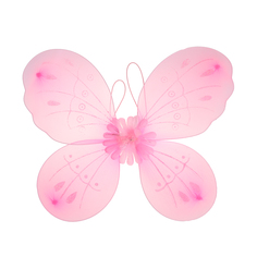 Крылья Новогодняя сказка Бабочка (розовый)