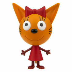 Говорящая игрушка Три кота Карамелька, 14 см
