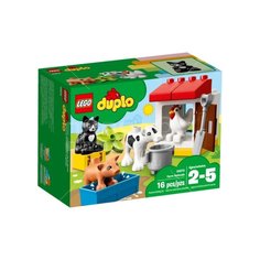 Игрушка детская конструктор Lego Duplo Ферма домашние животные 10870